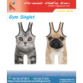 Bodybuilding personnalisé Stringer Gym Singlet / débardeurs de gym NOUVEAU DESIGN